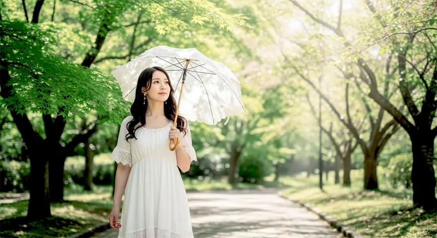 紫外線対策で肌を守る