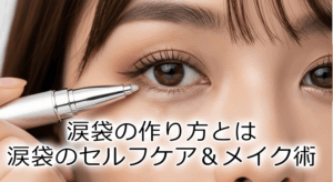 涙袋の作り方。涙袋のセルフケア＆メイク術
